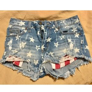 American Flag Shorts